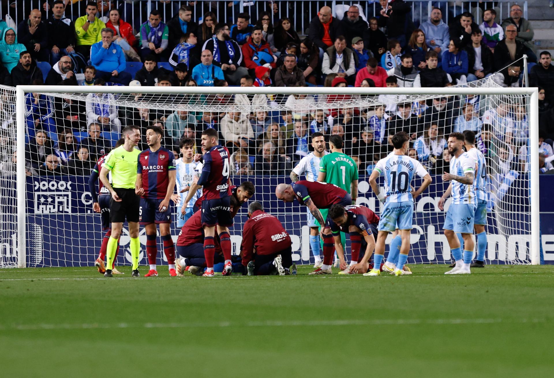 Las mejores imágenes del Málaga-Levante