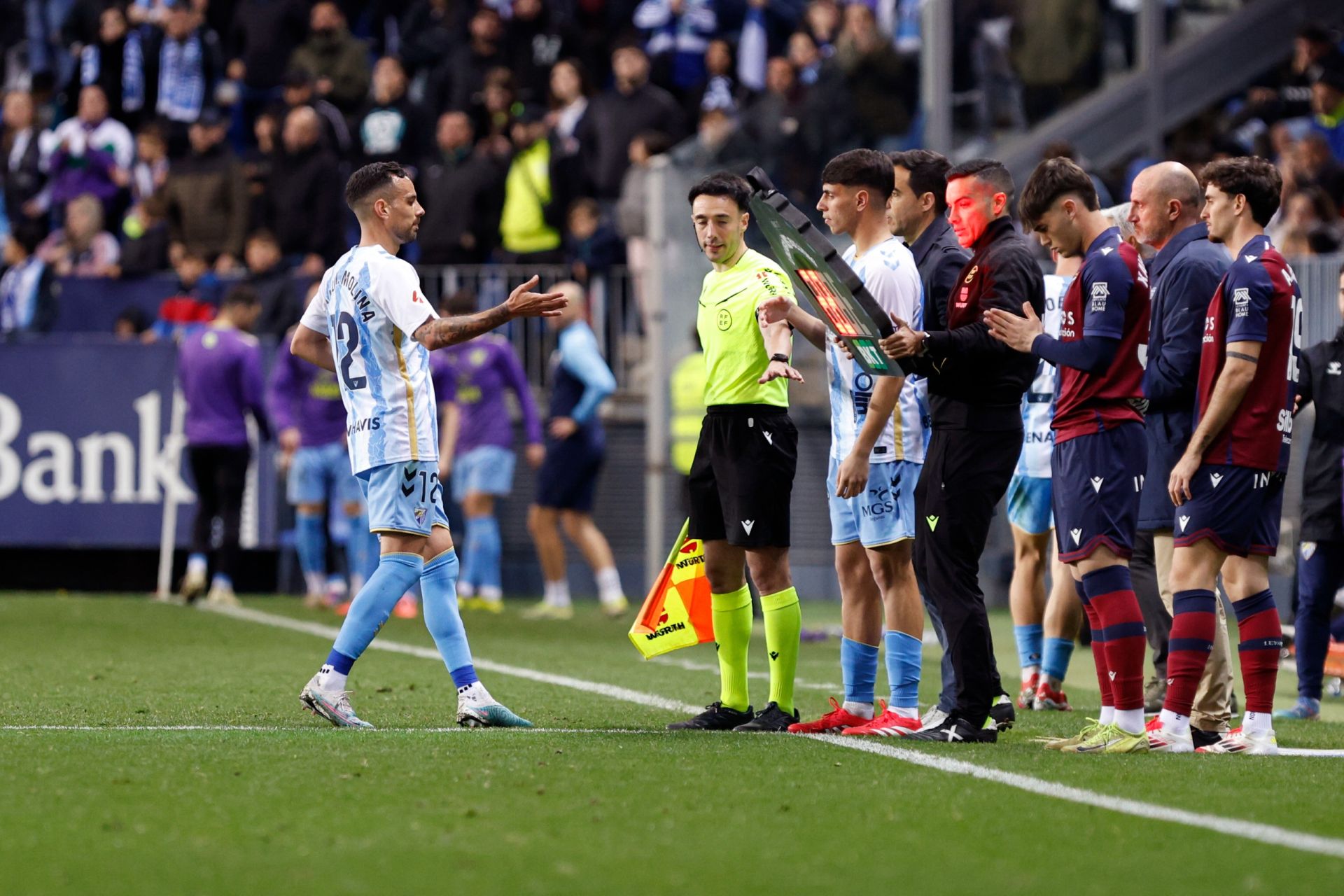 Las mejores imágenes del Málaga-Levante