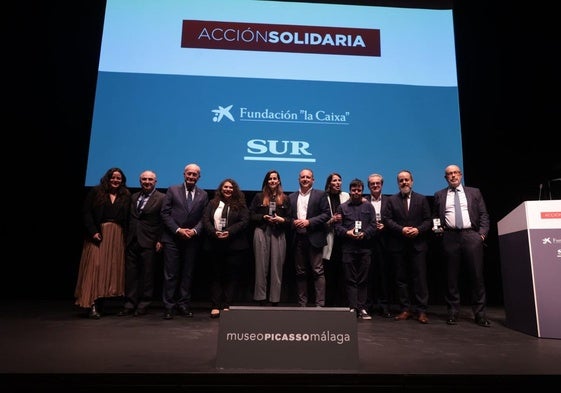 La gala de Acción Solidaria reconoce a asociaciones y entidades malagueñas