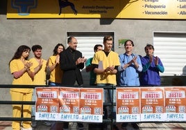 Un momento del acto central, celebrado este martes en Málaga capital.