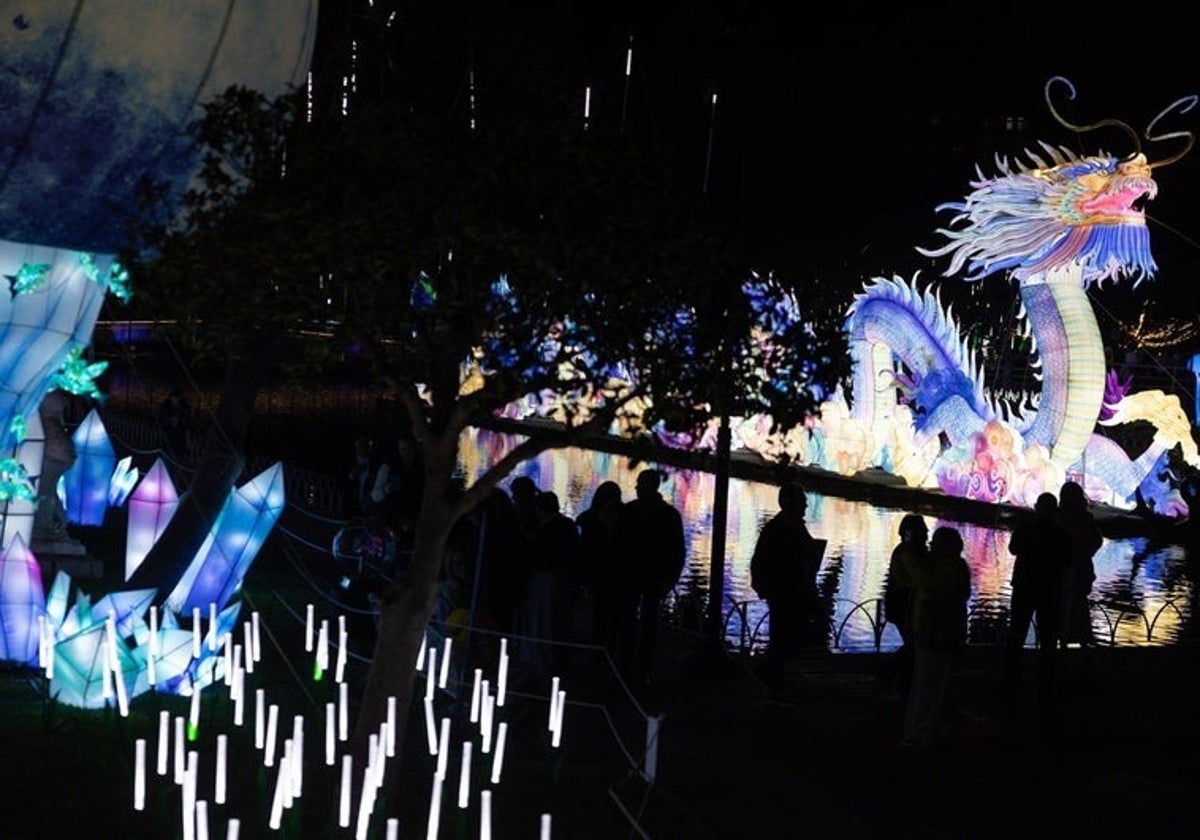 El Festival de las Linternas no volverá a celebrarse en el Parque del Oeste de Málaga