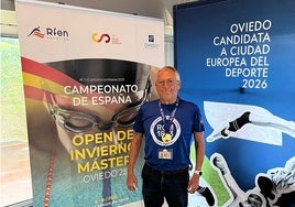 Joaquín Canales bate un nuevo récord de Europa a sus 85 años
