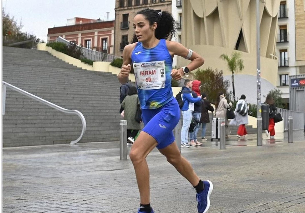 La atleta del Trops Cueva de Nerja Ikram Rharsalla consigue la mínima para el Europeo de Media Maratón