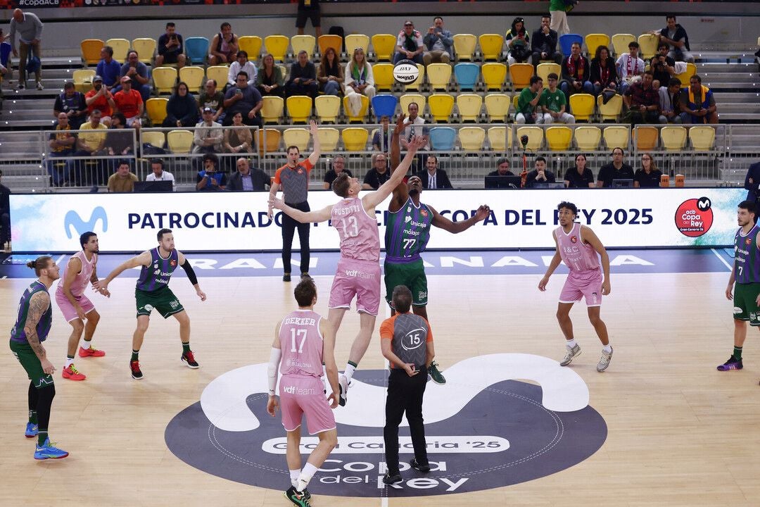 El Unicaja-Joventut de Copa del Rey, en imágenes