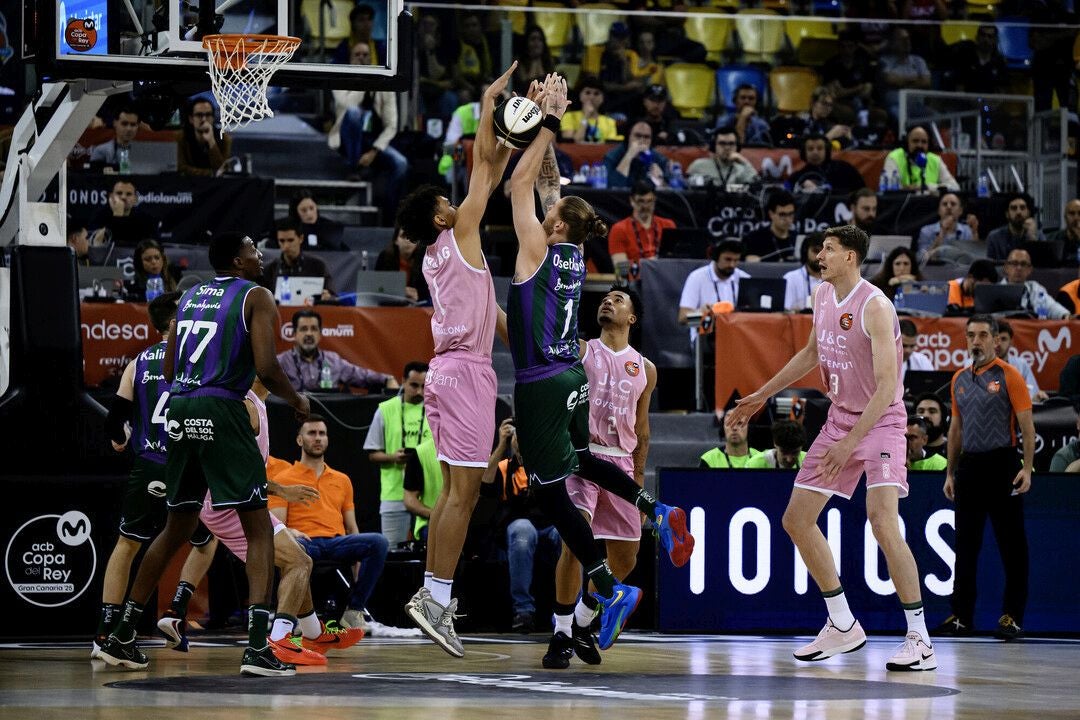 El Unicaja-Joventut de Copa del Rey, en imágenes