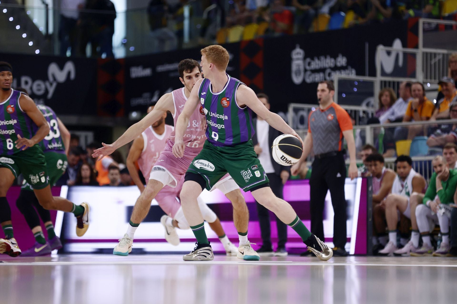 El Unicaja-Joventut de Copa del Rey, en imágenes