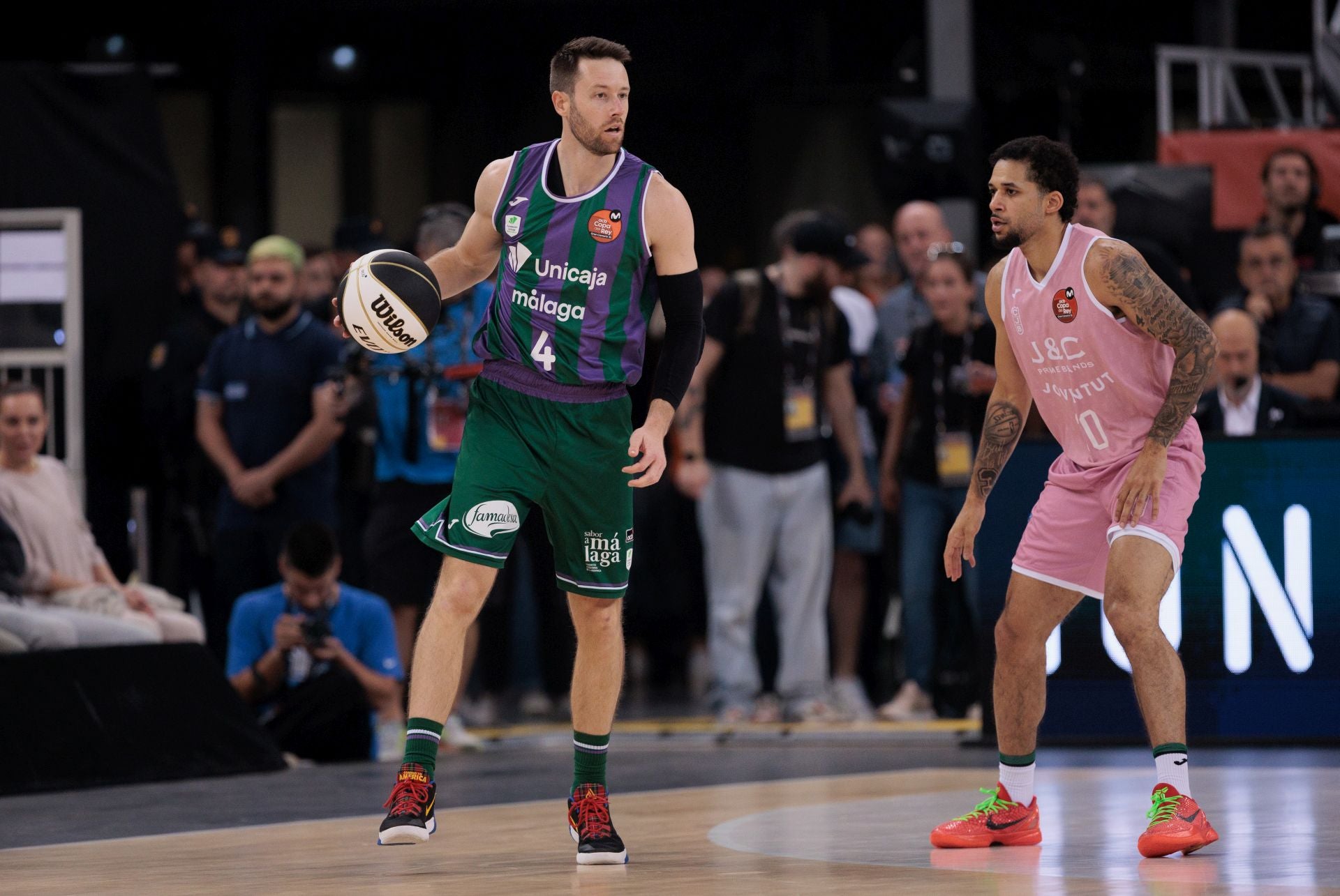 El Unicaja-Joventut de Copa del Rey, en imágenes