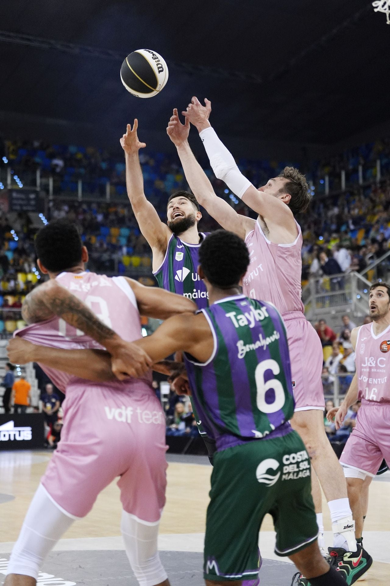 El Unicaja-Joventut de Copa del Rey, en imágenes