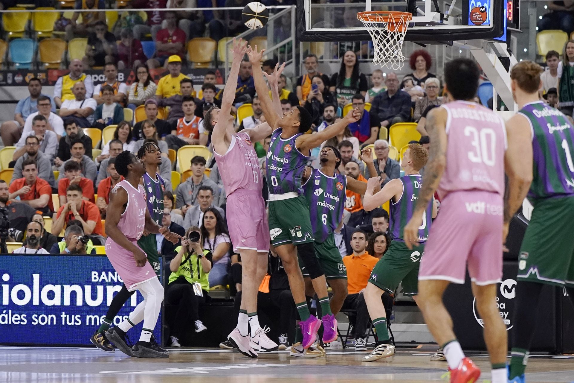 El Unicaja-Joventut de Copa del Rey, en imágenes