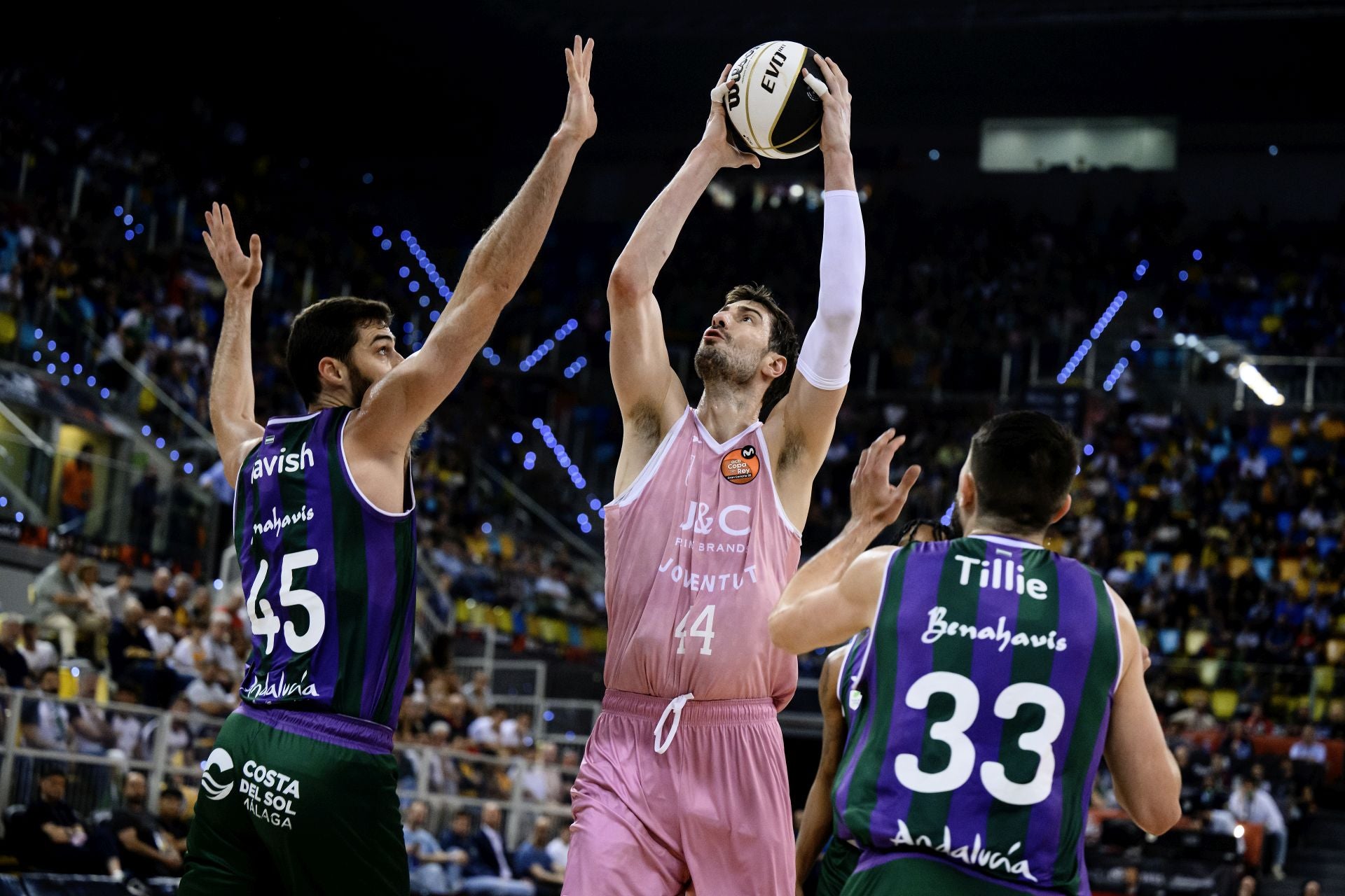 El Unicaja-Joventut de Copa del Rey, en imágenes