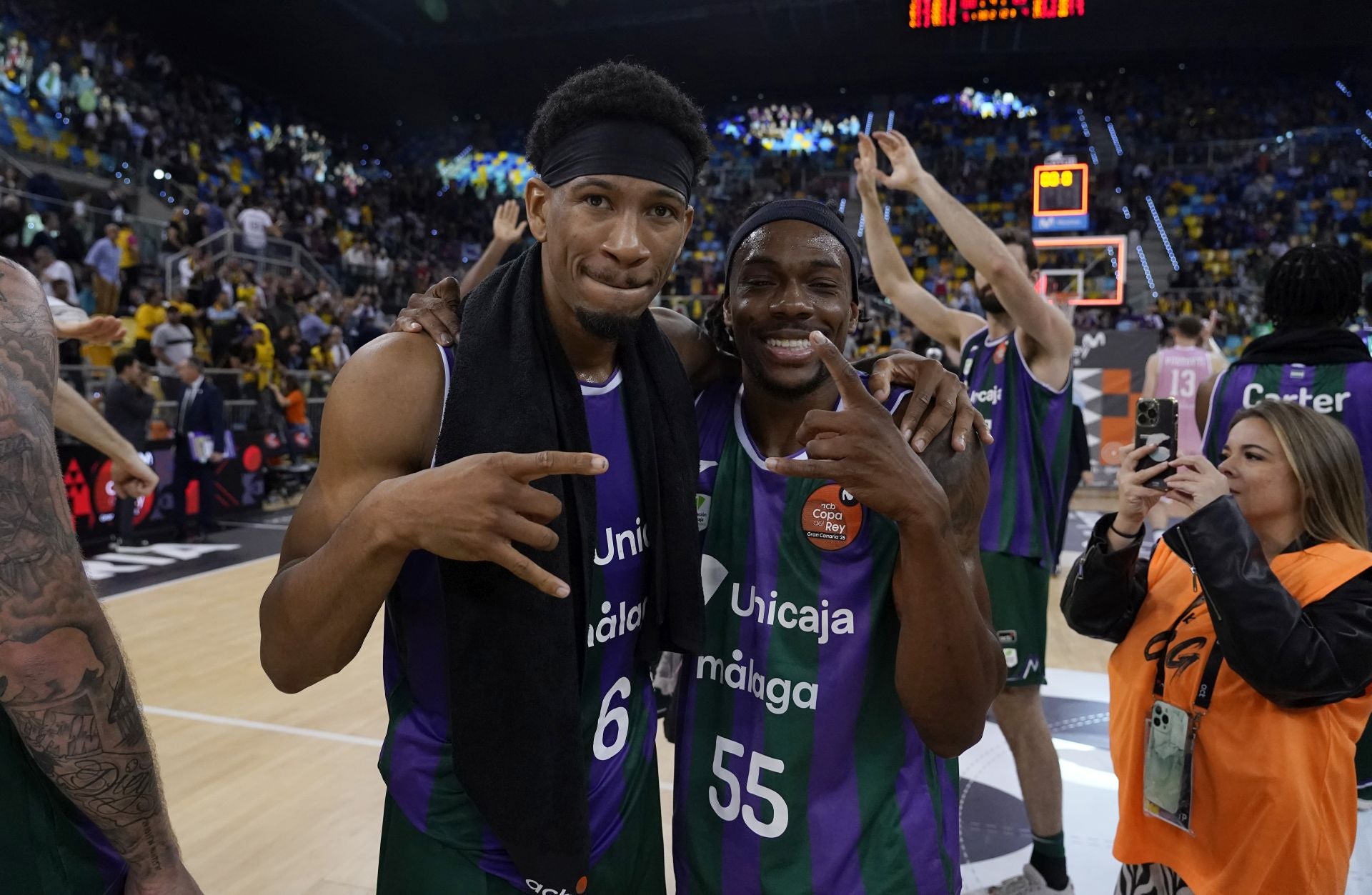 El Unicaja-Joventut de Copa del Rey, en imágenes