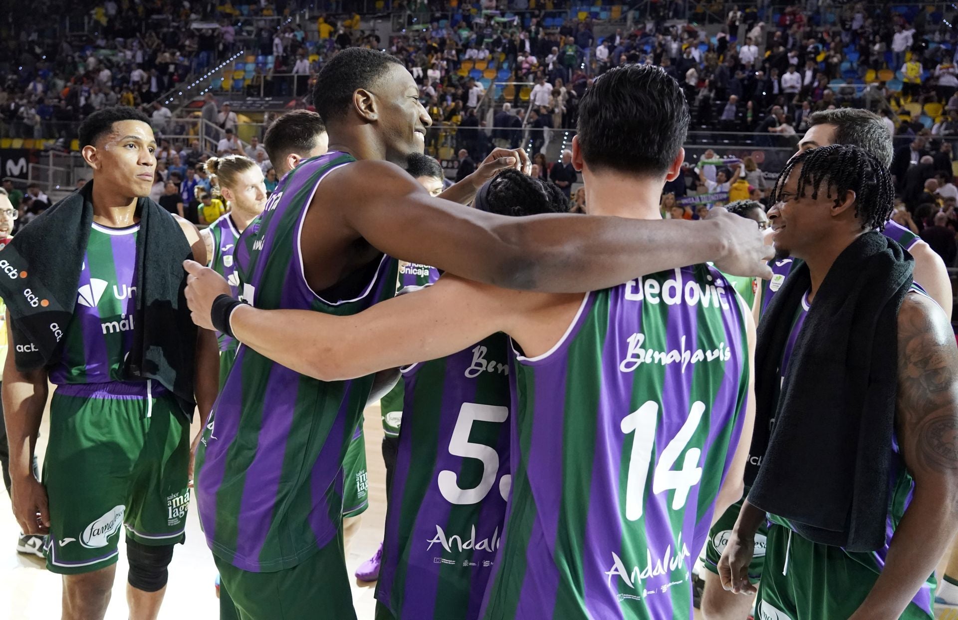 El Unicaja-Joventut de Copa del Rey, en imágenes