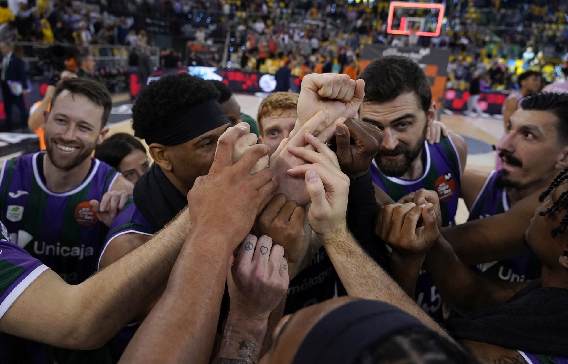 El Unicaja-Joventut de Copa del Rey, en imágenes