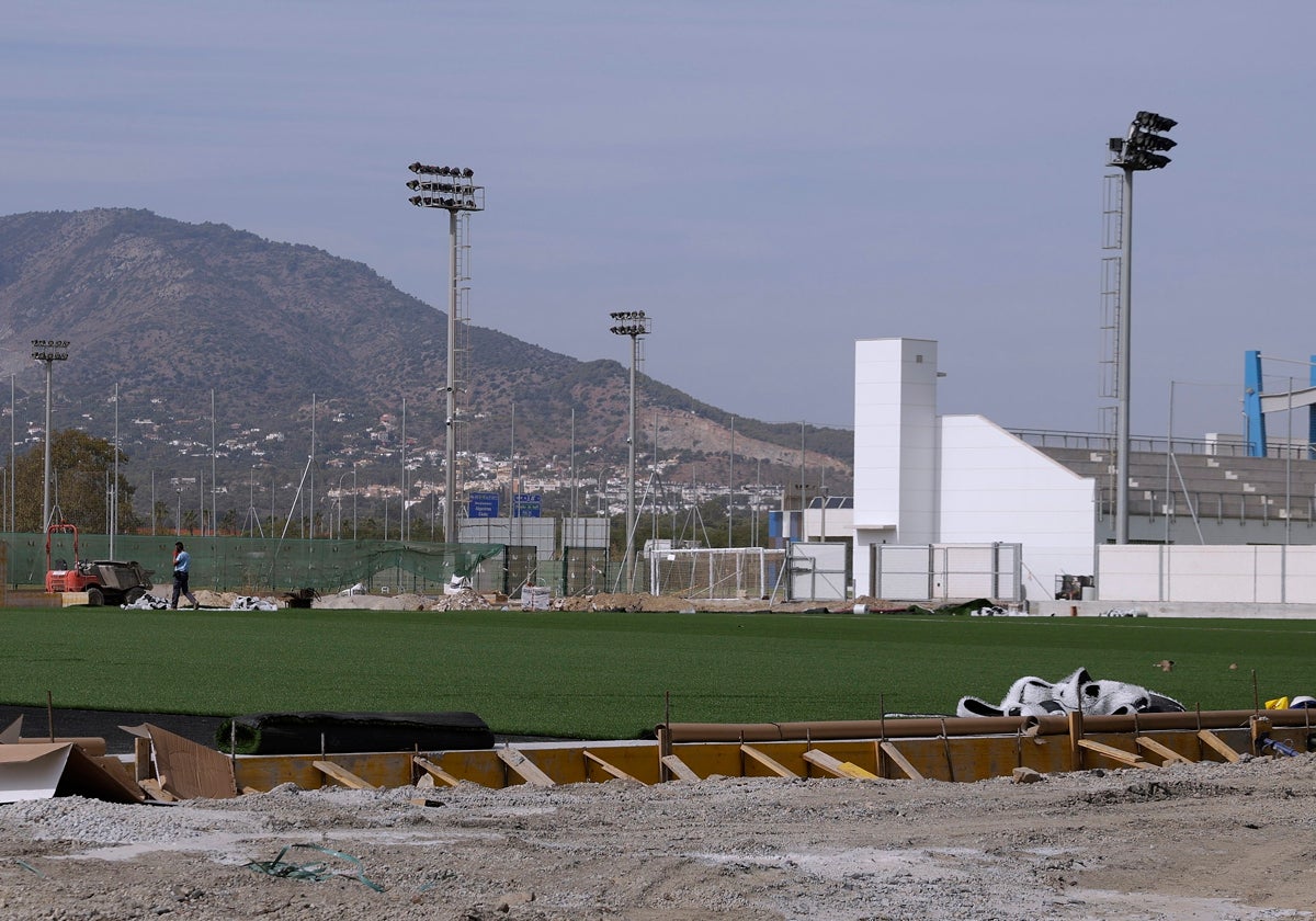 Panorámica de la Ciudad Deportiva del Málaga.