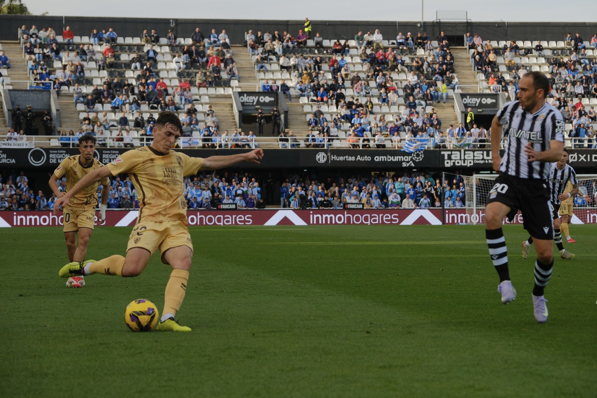 El Cartagena- Málaga, en imágenes