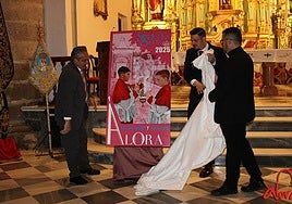 Presentación del cartel de Semana Santa 2025 de Álora.