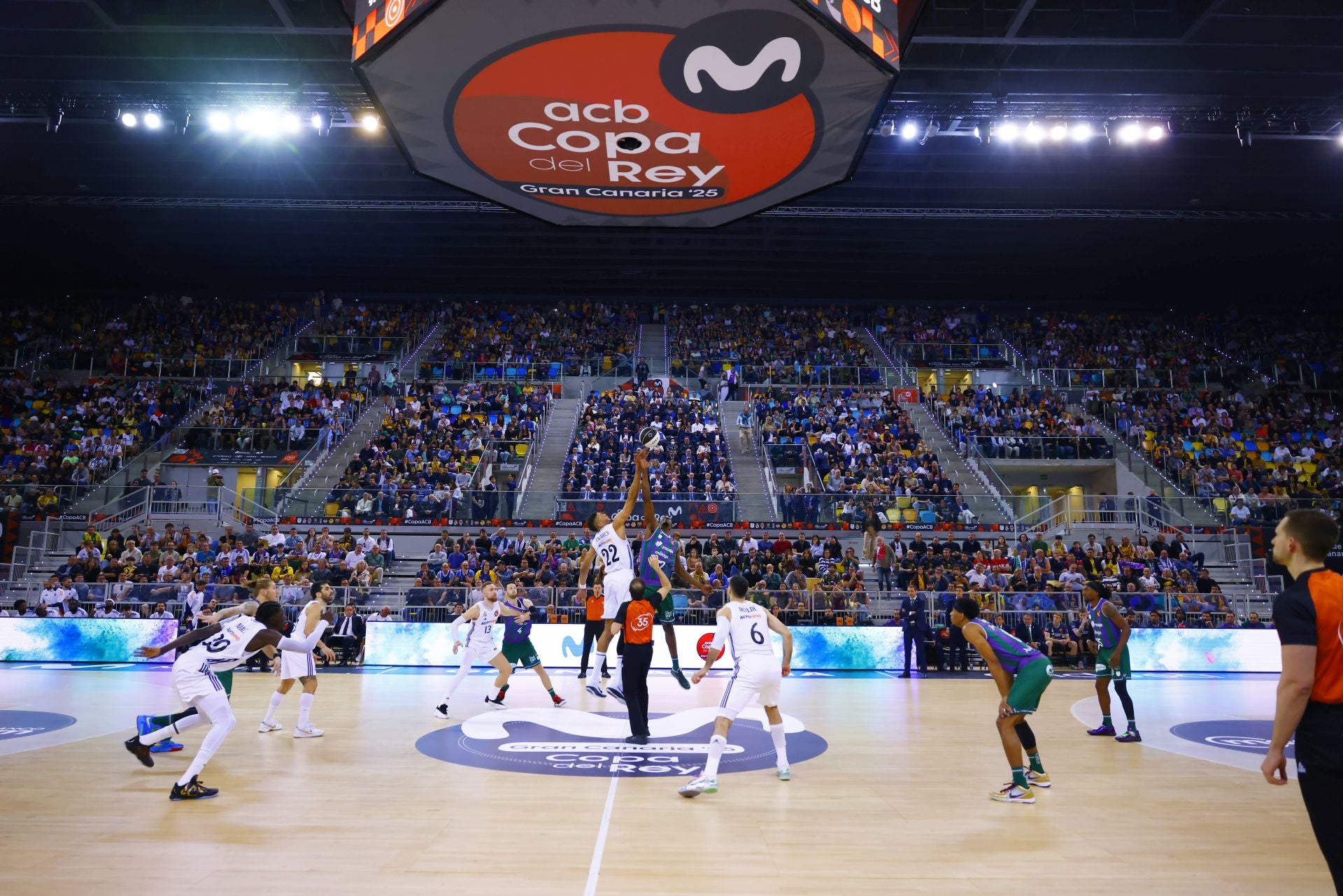 La final Unicaja- Real Madrid de Copa del Rey, en imágenes