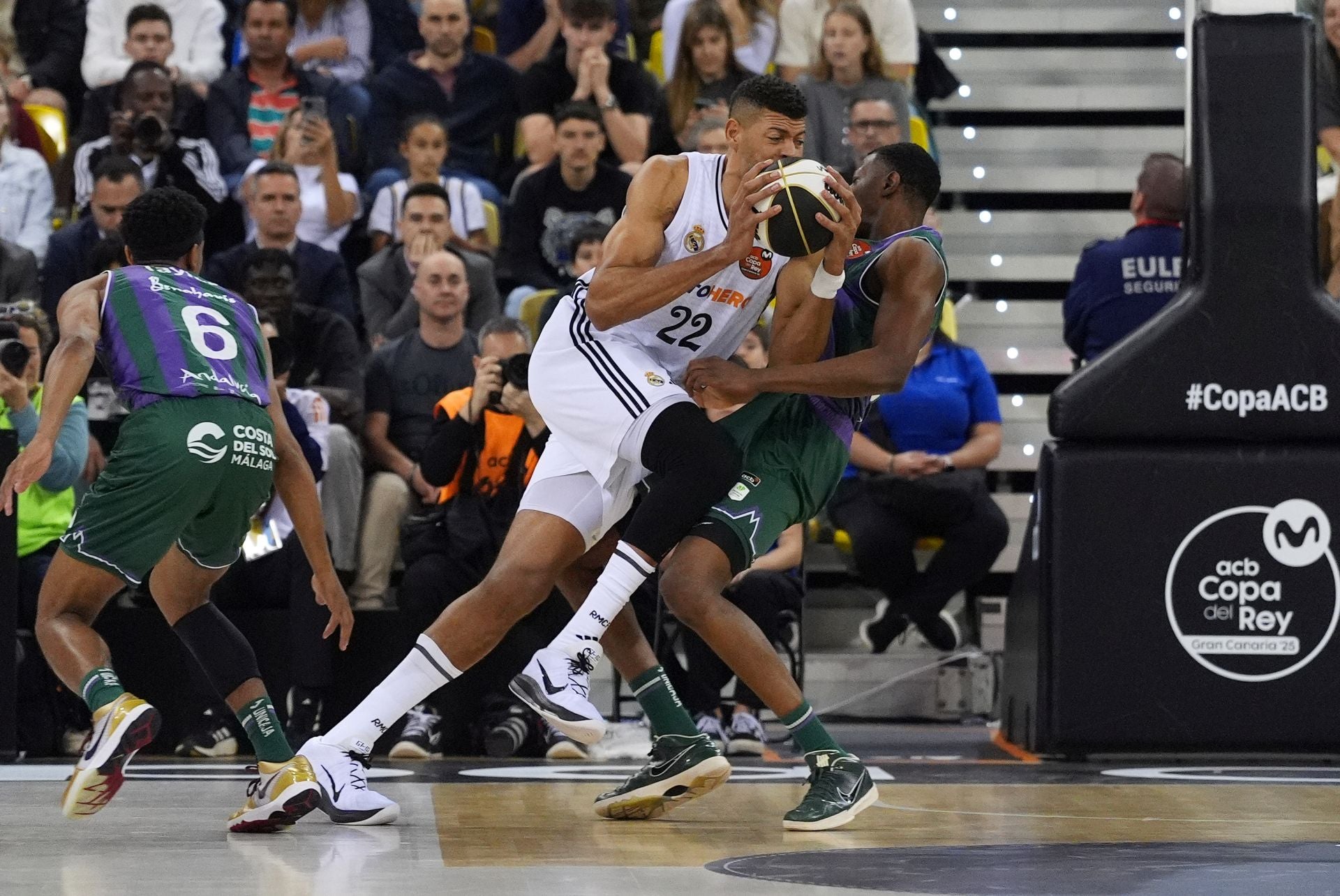 La final Unicaja- Real Madrid de Copa del Rey, en imágenes