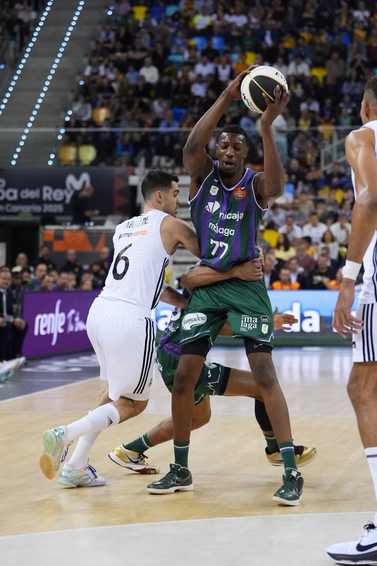 La final Unicaja- Real Madrid de Copa del Rey, en imágenes