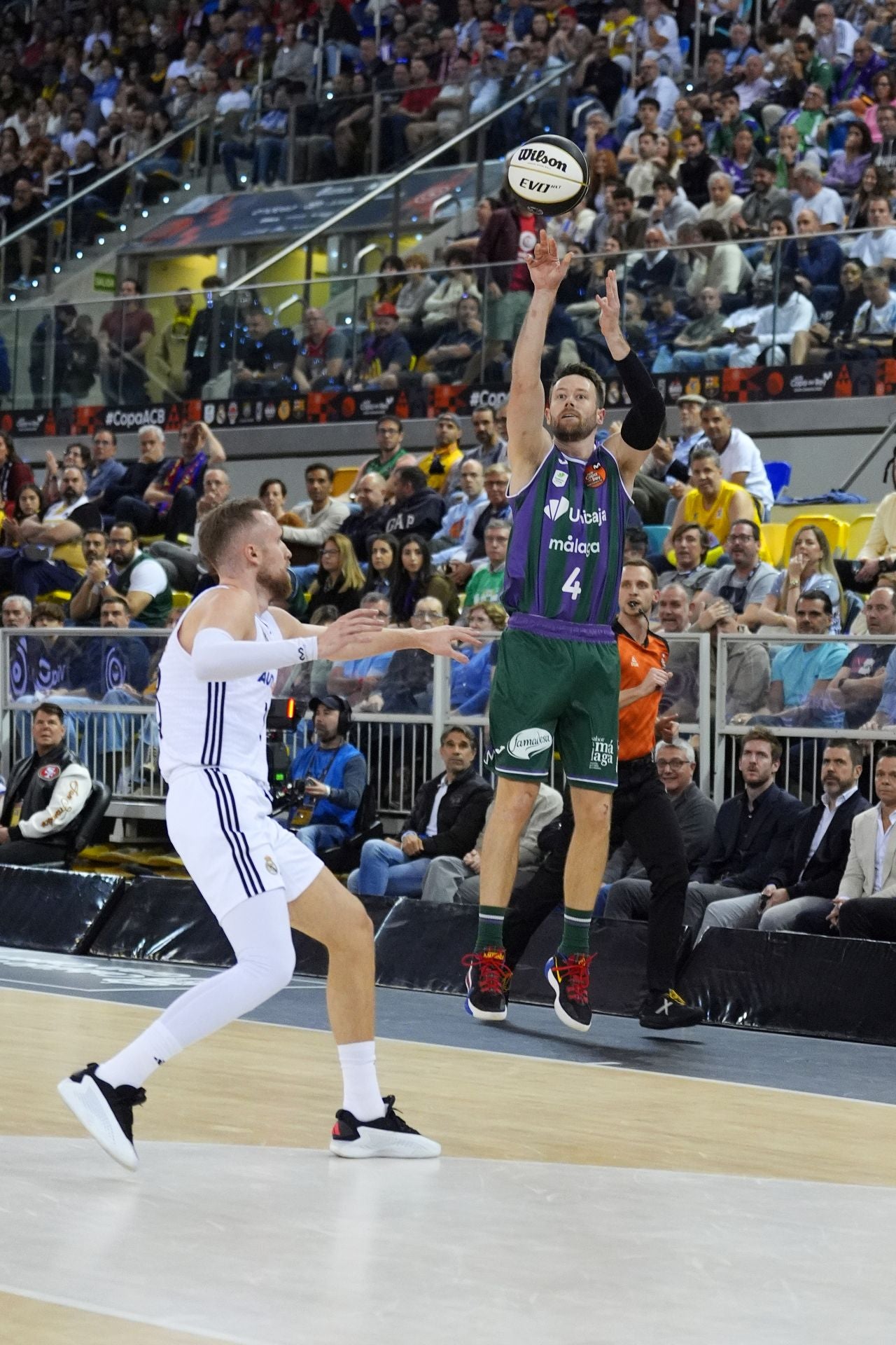 La final Unicaja- Real Madrid de Copa del Rey, en imágenes