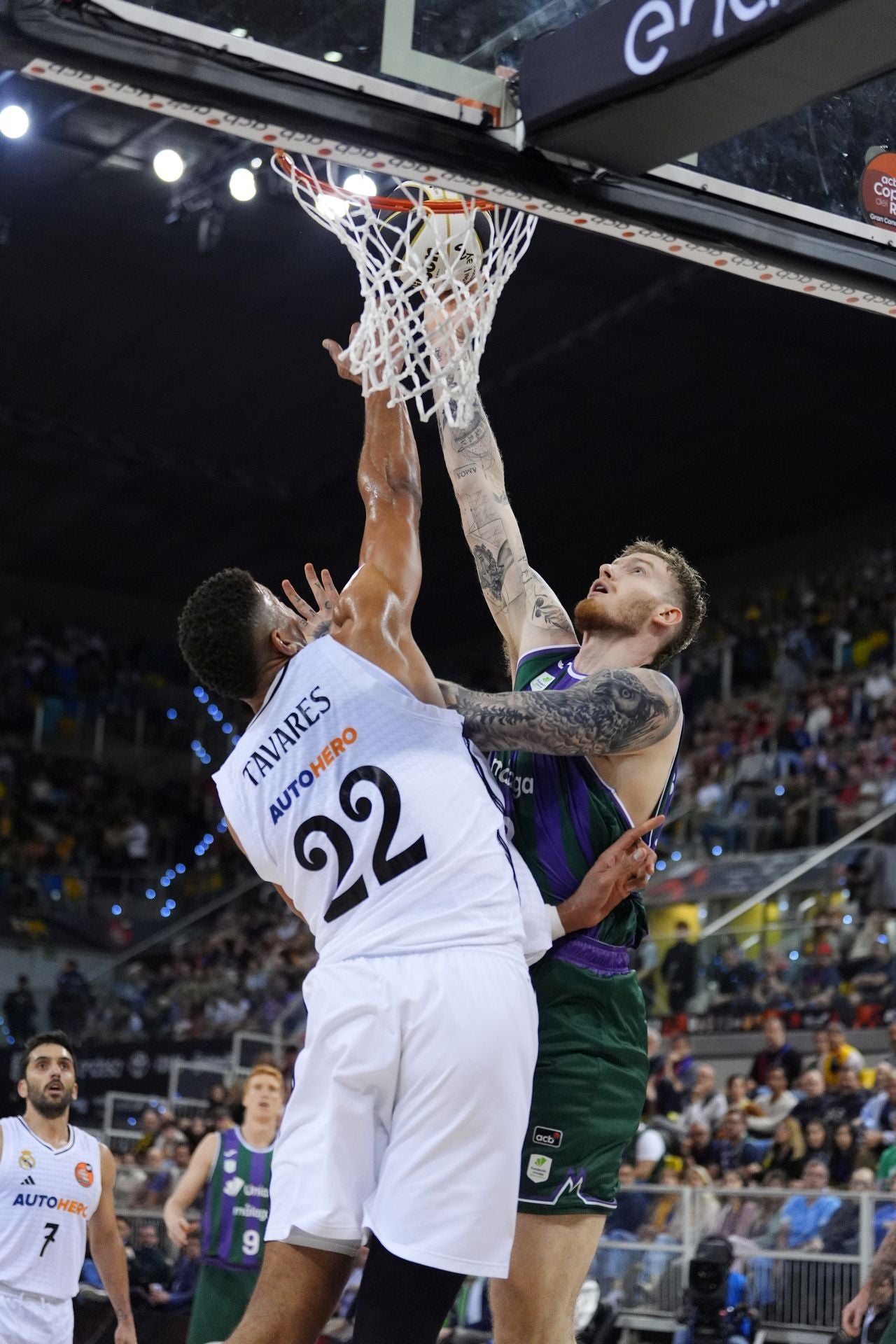 La final Unicaja- Real Madrid de Copa del Rey, en imágenes