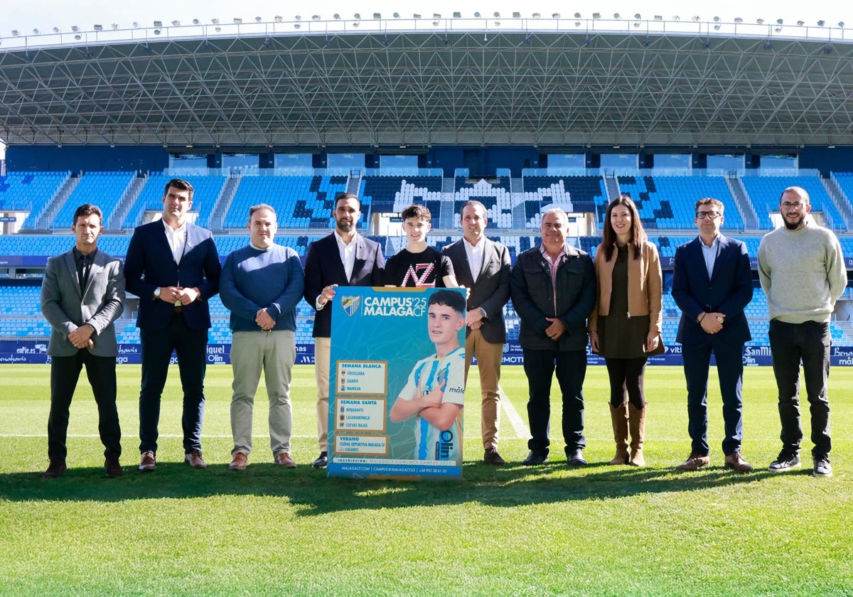 Los asistentes a la presentación de esta edición de los Campus.