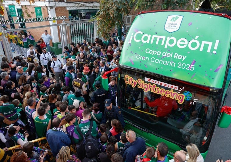 Directo | Celebración del Unicaja campeón de Copa 2025