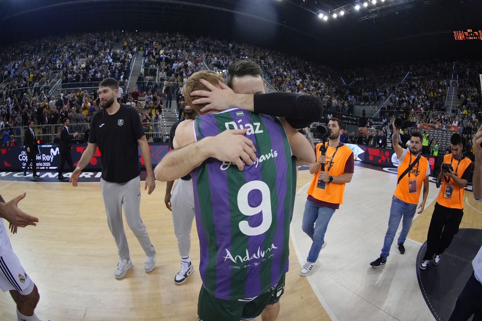 La final Unicaja- Real Madrid de Copa del Rey, en imágenes