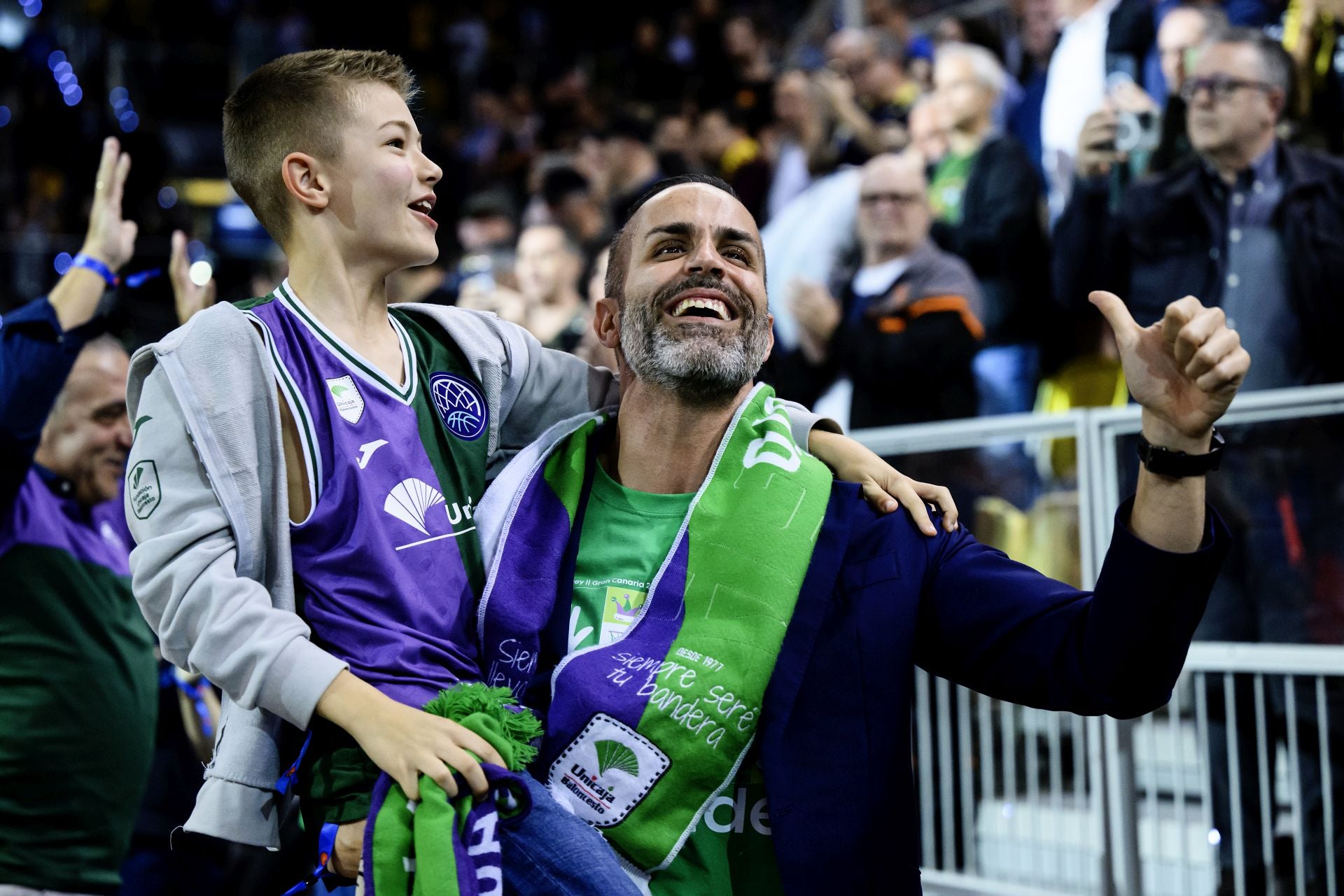 La final Unicaja- Real Madrid de Copa del Rey, en imágenes