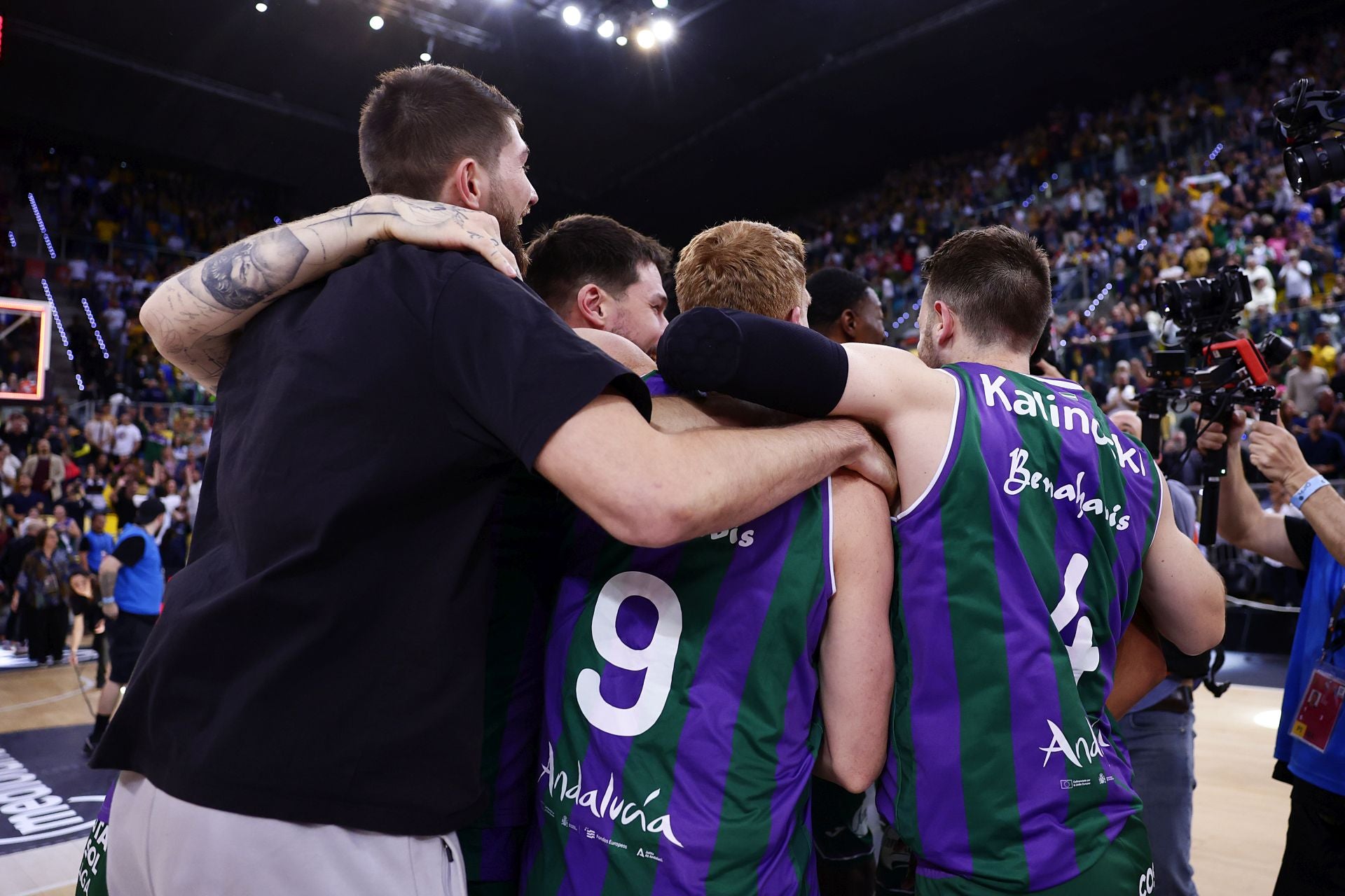 La final Unicaja- Real Madrid de Copa del Rey, en imágenes