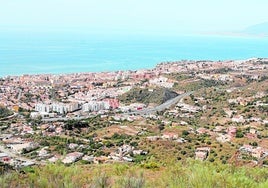 Vista panorámica de Rincón de la Victoria y La Cala del Moral desde el cerro Tío Cañas