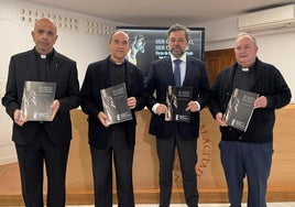 Salvador Guerrero, Alfonso Crespo, Manuel Corcelles y Manuel Ángel Santiago.