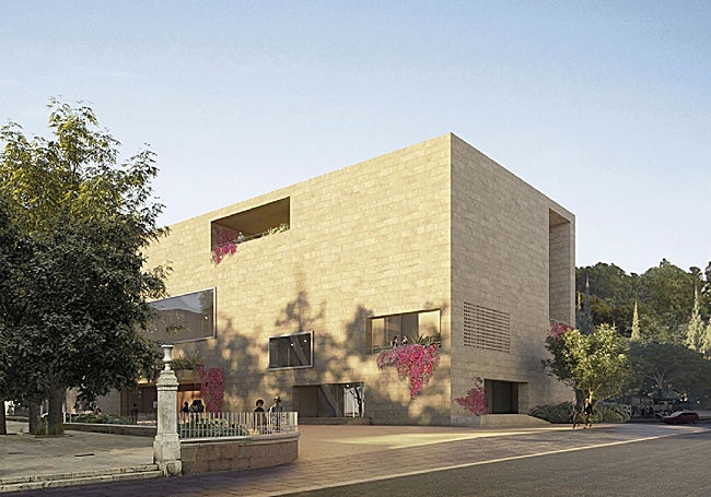 Recreación del proyecto del estudio barcelonés de Barozzi Veiga.