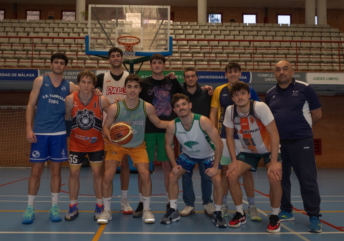 Equipo de baloncesto masculino de la UMA.