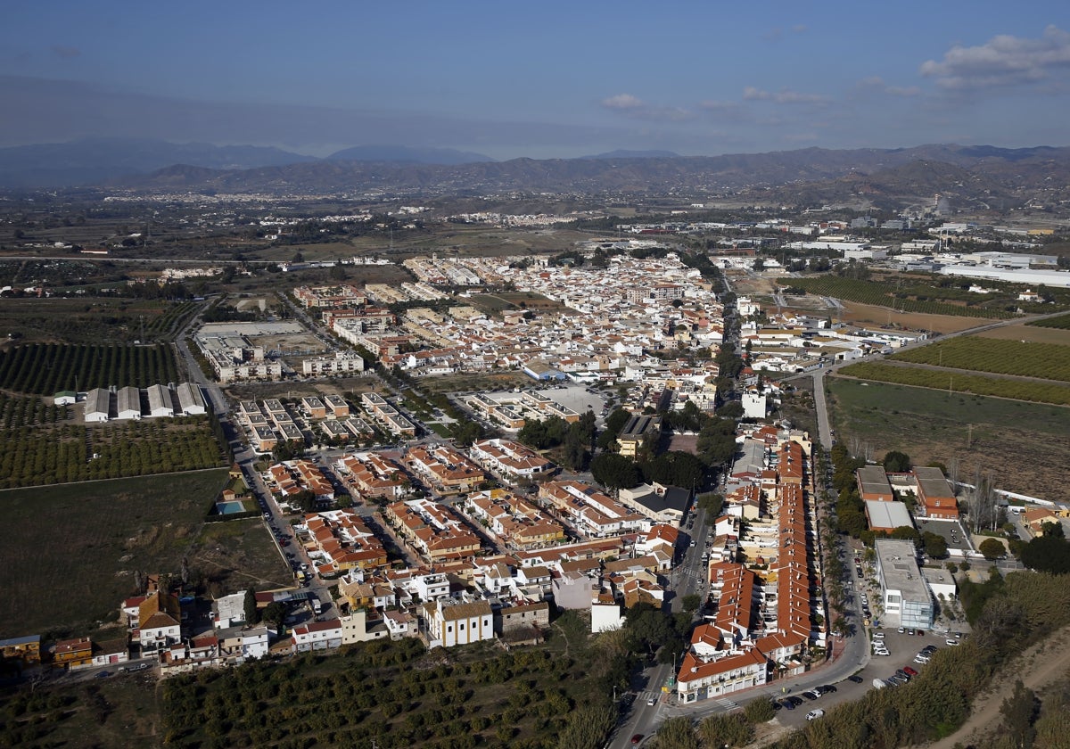 Núcleo urbano de Campanillas.