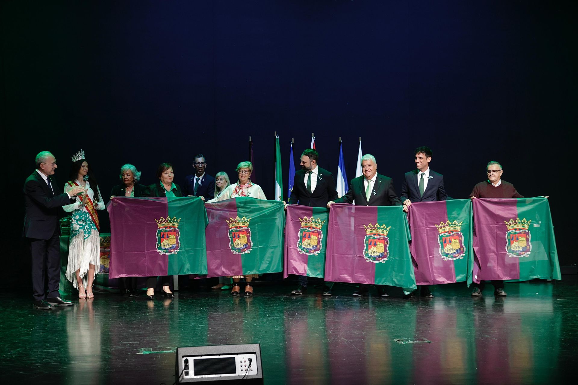 Celebración del Día de Andalucía por la Federación de Peñas de Málaga