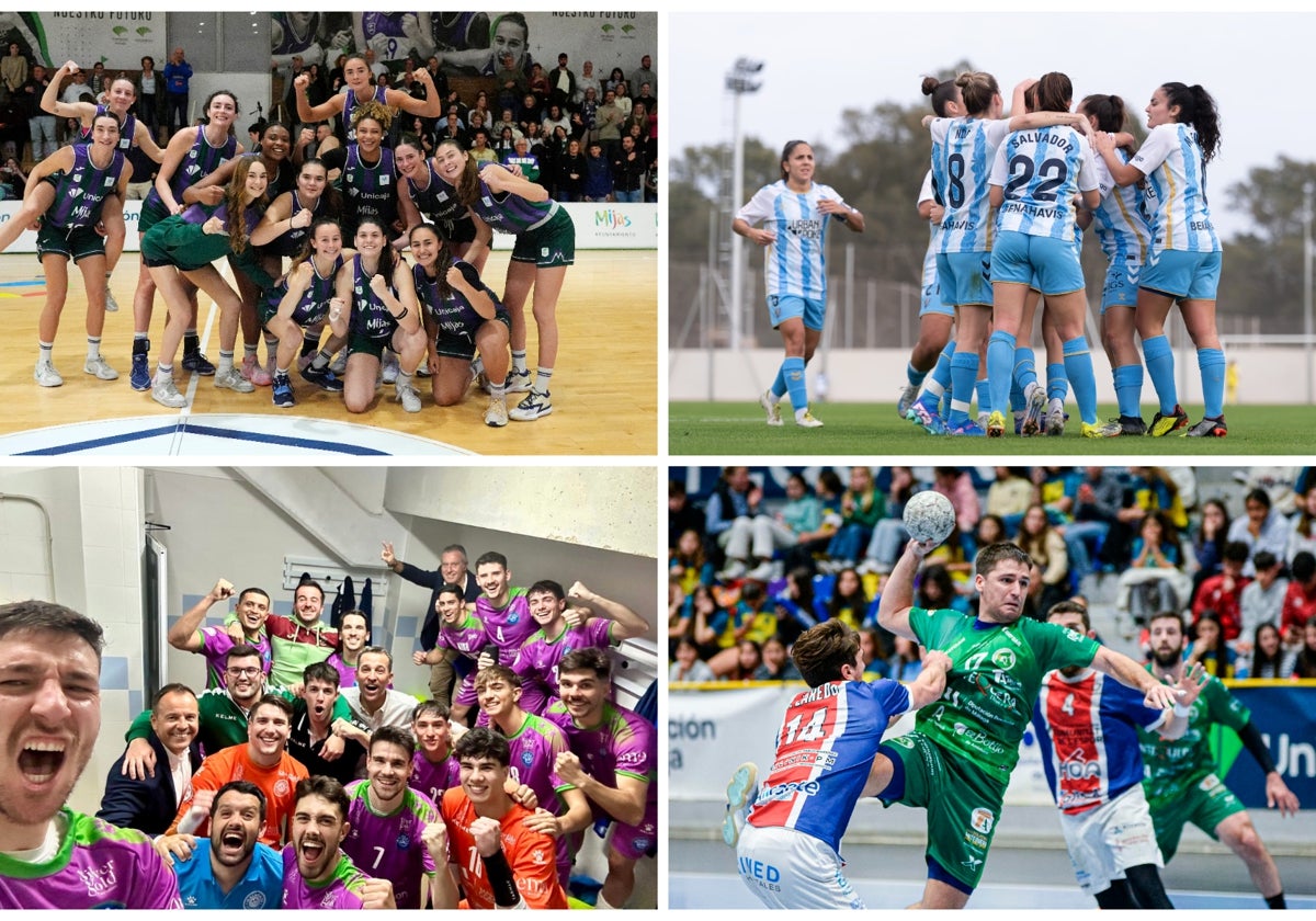 Polideportivo malagueño: Importantes victorias del Unicaja Mijas, el CAB Estepona Los Dólmenes, el Ciudad Redonda y el Málaga femenino