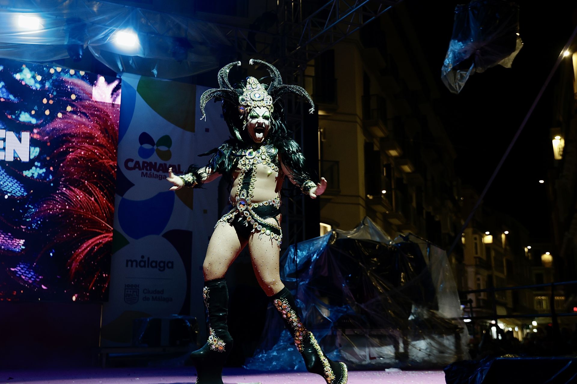 La Gala de Drag Queen del Carnaval de Málaga, en imágenes