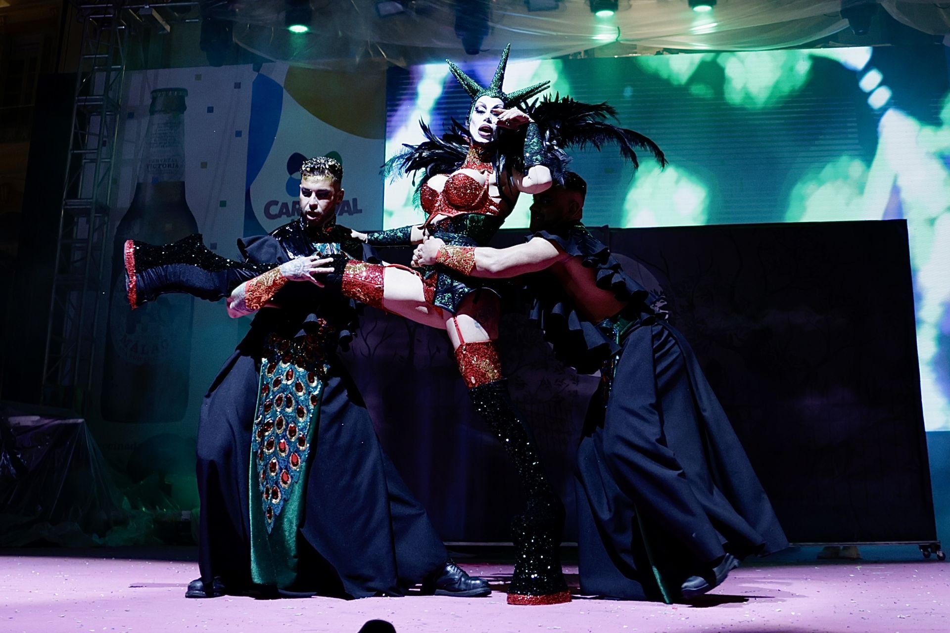 La Gala de Drag Queen del Carnaval de Málaga, en imágenes