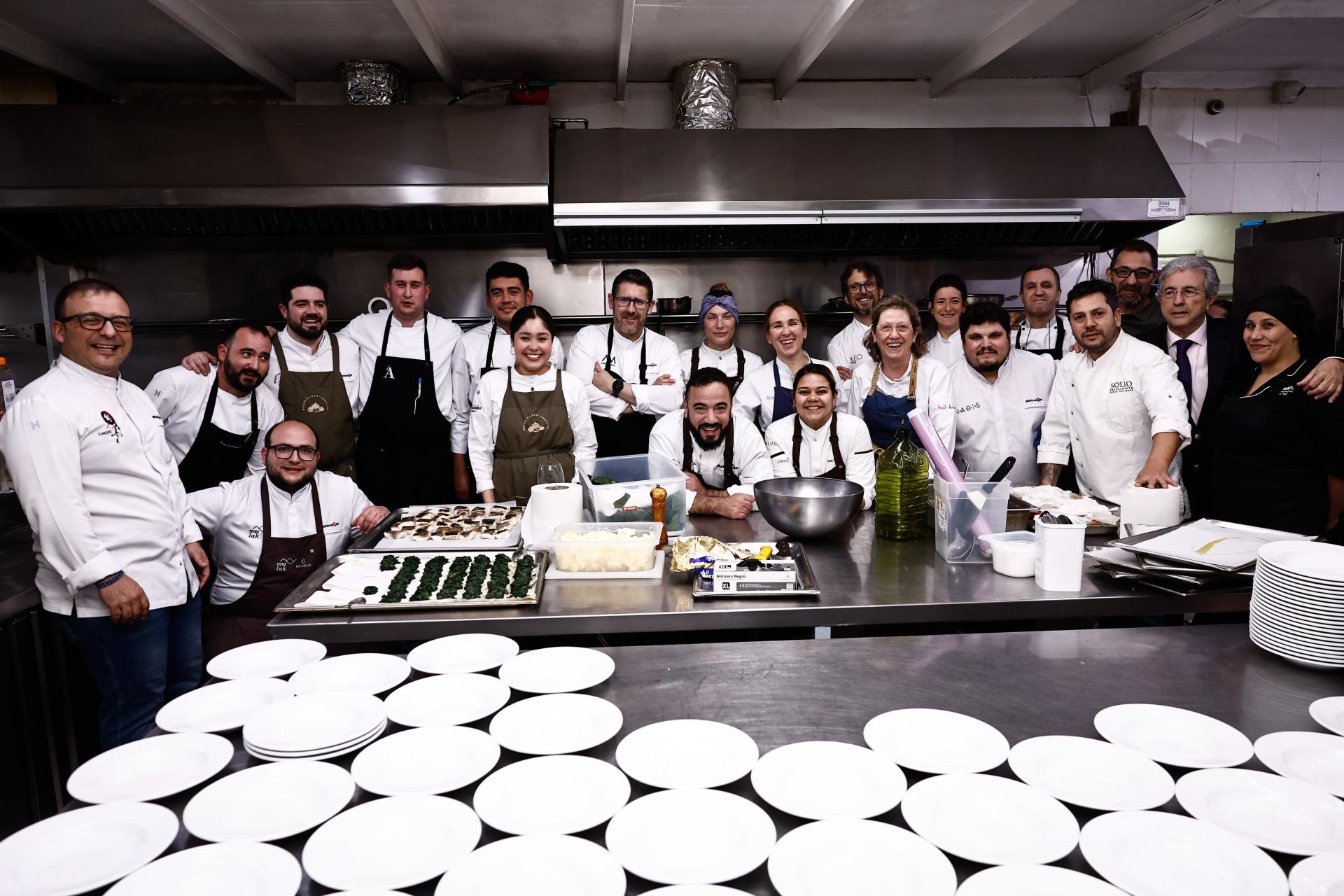 Cena de estrellas Michelin en el Festival Raíces en Málaga