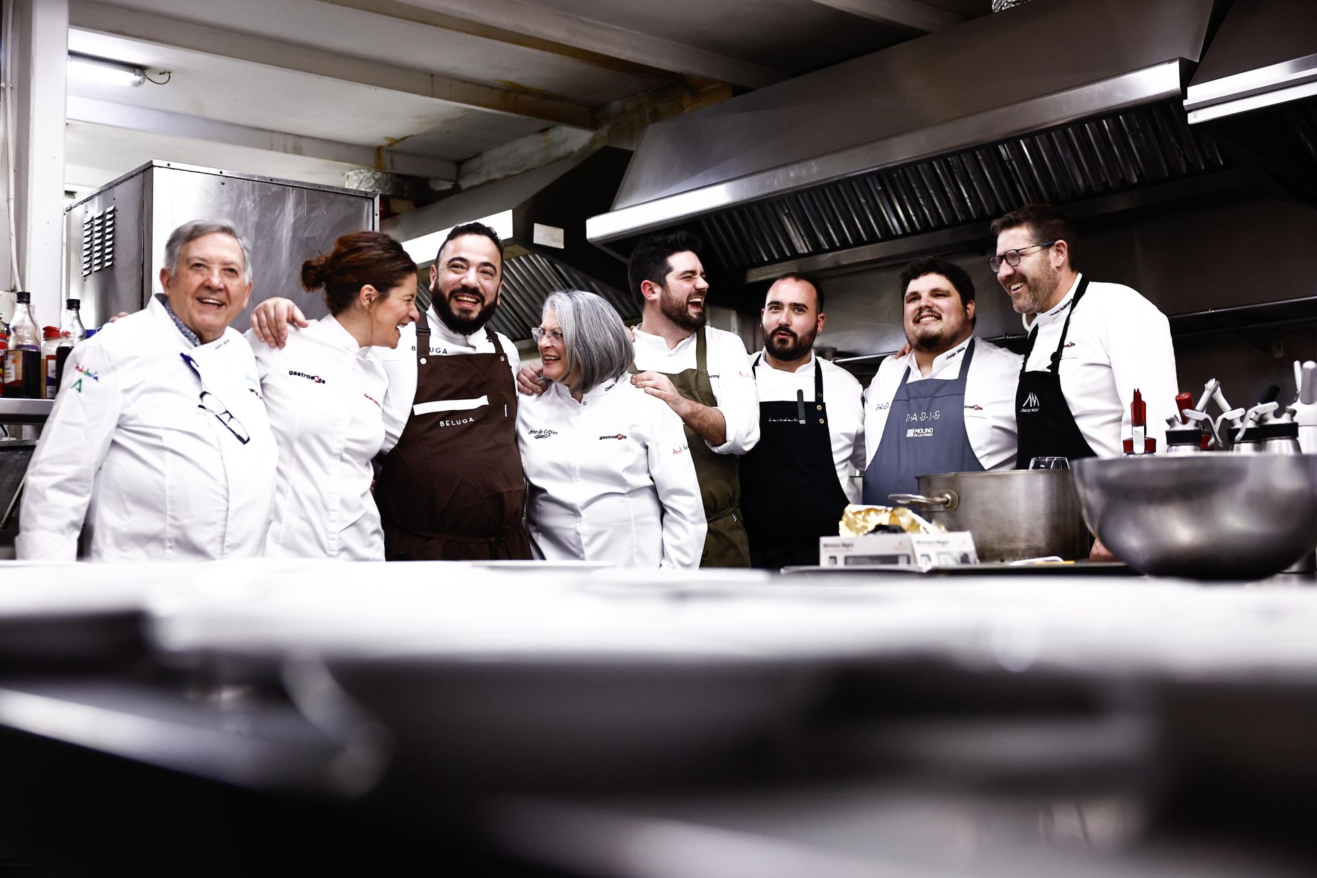 Cena de estrellas Michelin en el Festival Raíces en Málaga