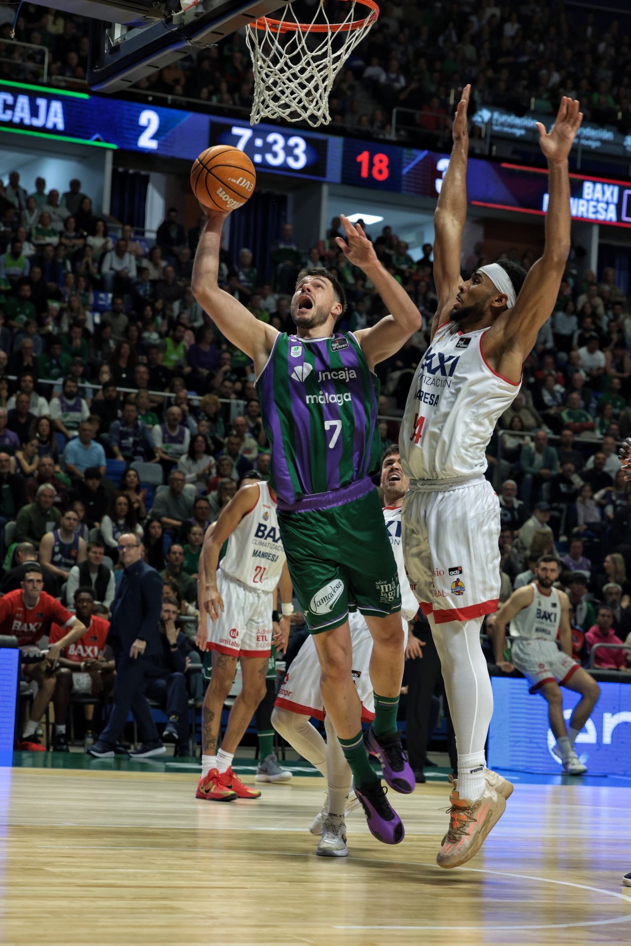 Las mejores fotos del Unicaja-Baxi Manresa