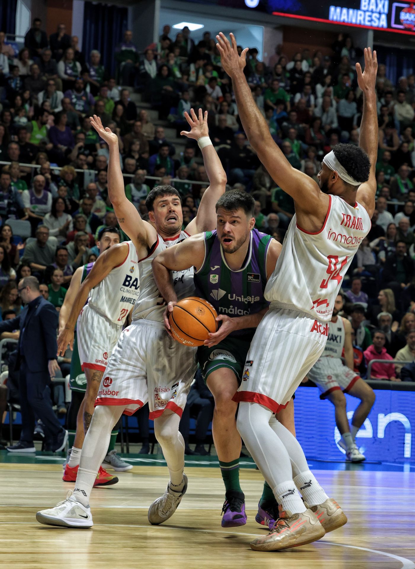 Las mejores fotos del Unicaja-Baxi Manresa