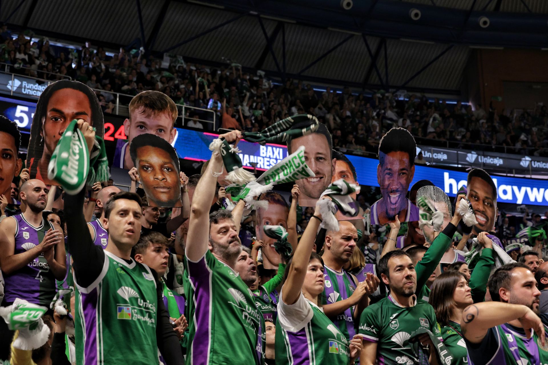 Las mejores fotos del Unicaja-Baxi Manresa