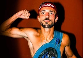 Baldo Mira, con su EBU Silver colgado.