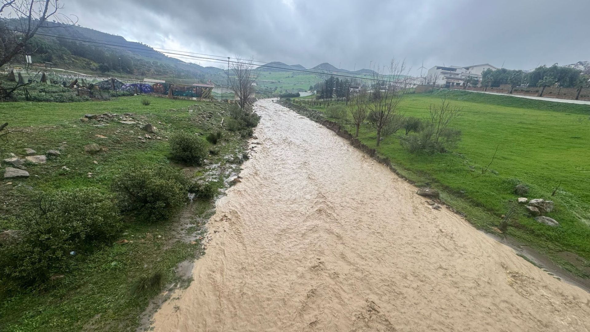 Imagen del río Turón, a su paso por Ardales