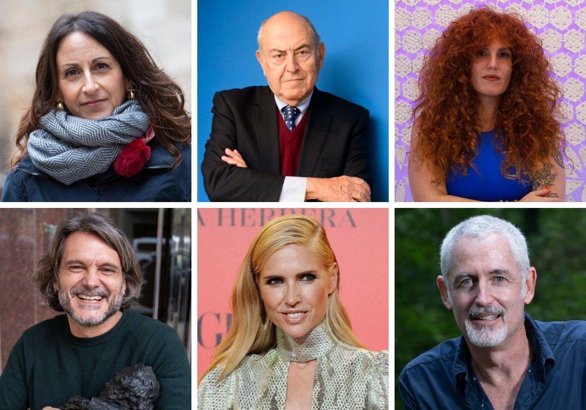 María Oruña, José Antonio Marina, Judit Mascó, José Ángel Mañas y Salva Reina, en el Aula de Cultura de SUR