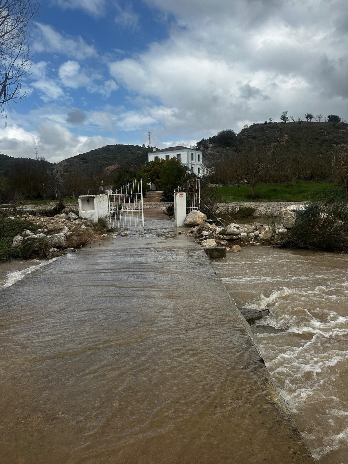 El Burgo se recupera tras el paso de la Dana