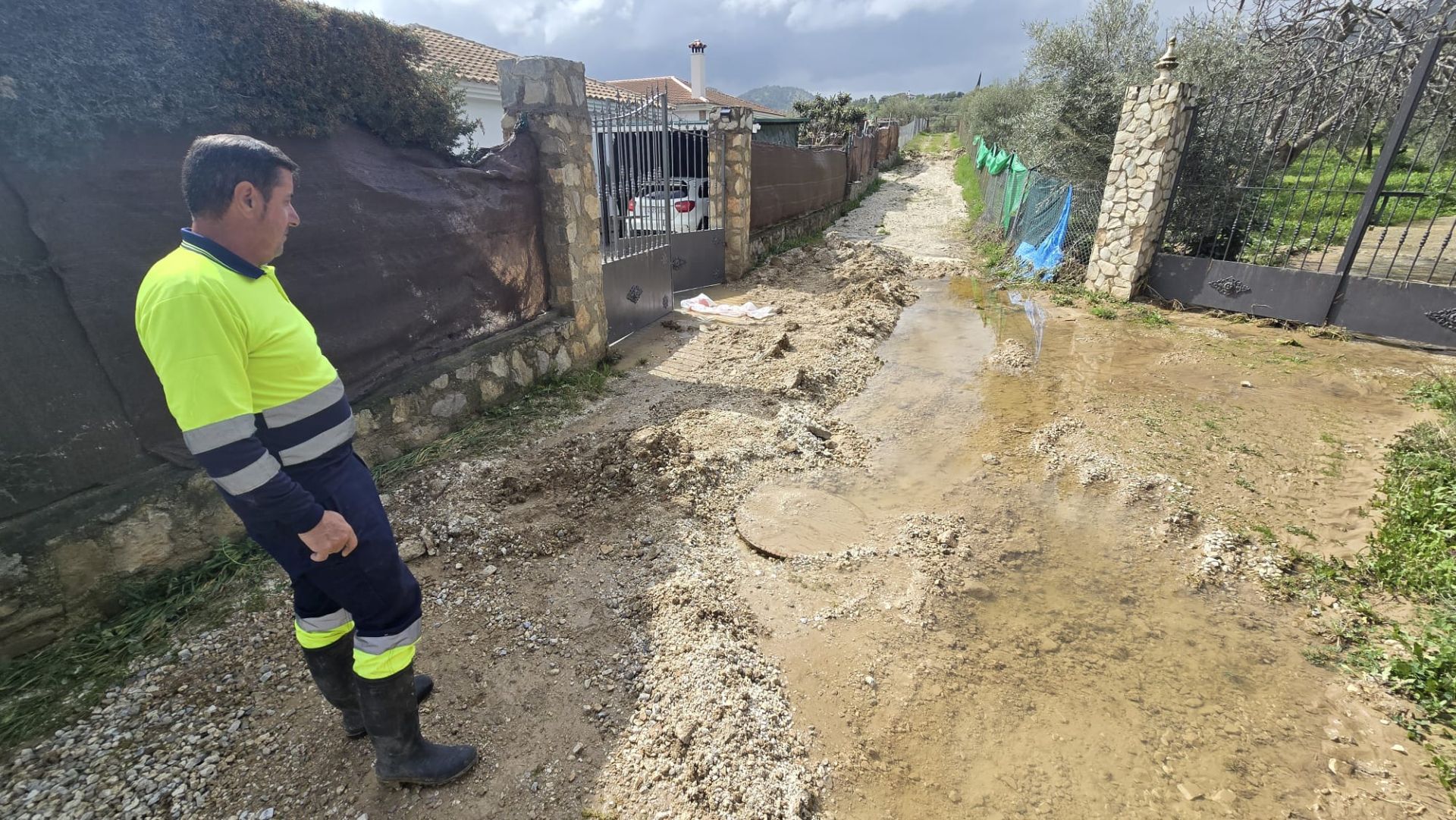 El Burgo se recupera tras el paso de la Dana