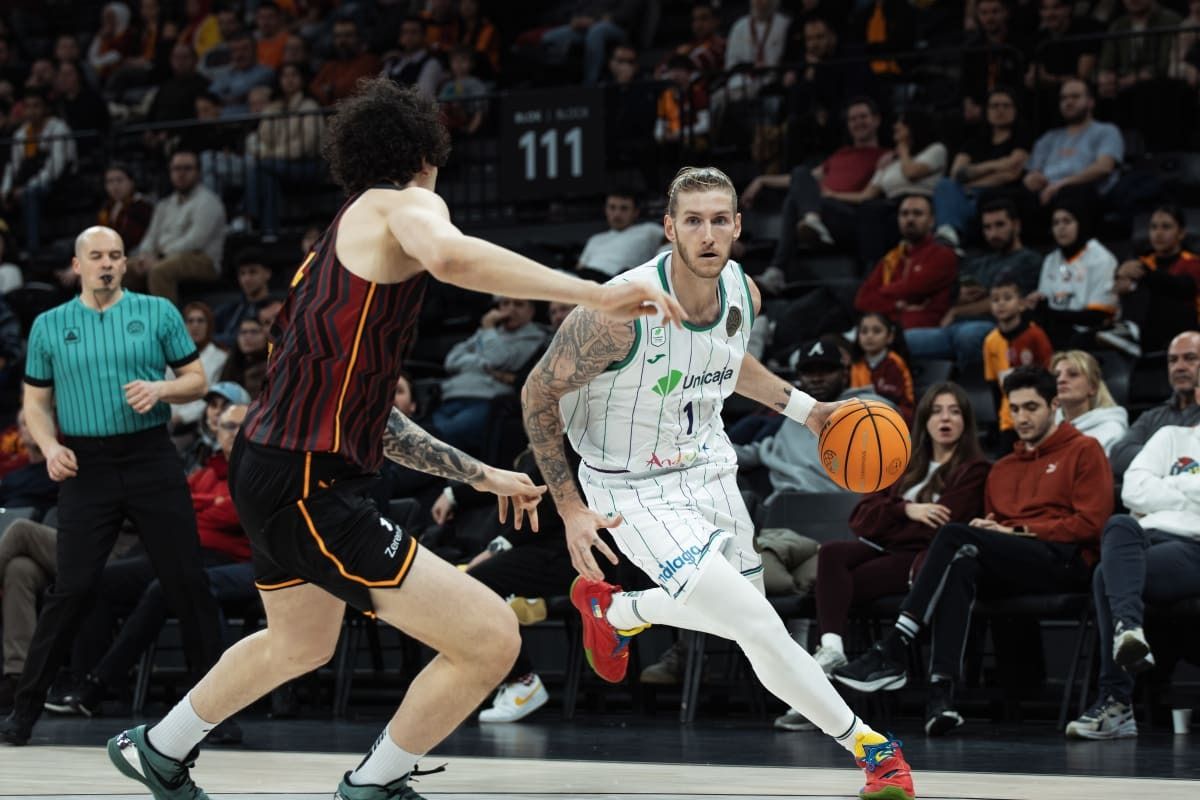 El Galatasaray-Unicaja, en imágenes